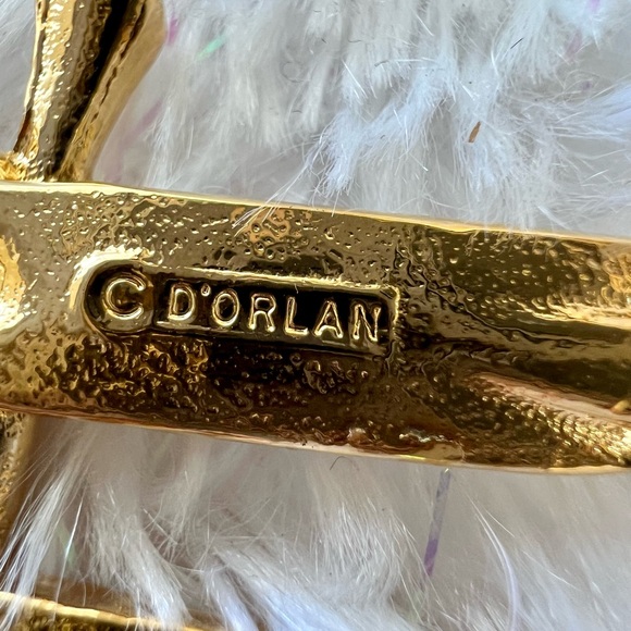 Vintage D’ Orlan Gold plated Parrot Birds Brooch - Picture 10 of 10